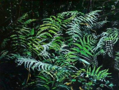 The clearing - a Paintings Artwork by Belaubre Yves